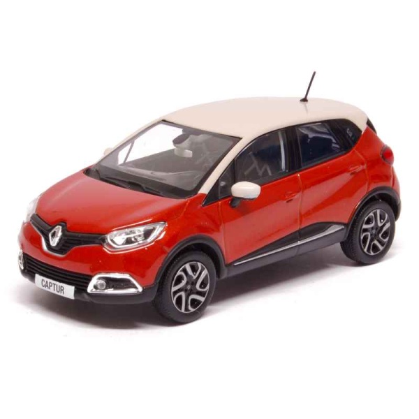 Macheta Oe Renault Captur 2013→ Orange Arizona / Ivory Roof / Coffret 1:43 7711575086